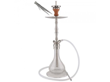 SS-B006 Stainless Steel Hookah, 81cm Complete Set Hookah