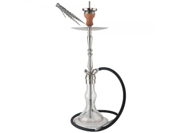 SS-B007 Stainless Steel Hookah, 81cm Complete Set Hookah