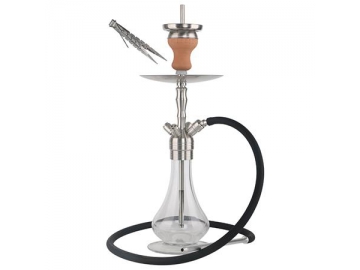 SS-M001 Stainless Steel Hookah, 61cm Complete Set Hookah