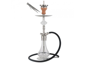 SS-M001 Stainless Steel Hookah, 61cm Complete Set Hookah