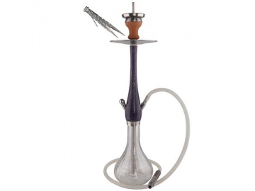 WOOD-B001 Wooden Hookah, 78cm Complete Set Hookah