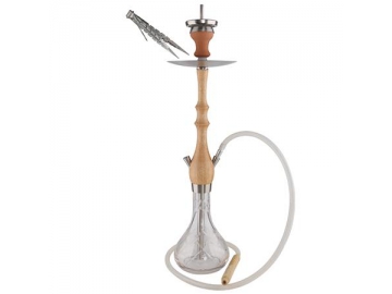 WOOD-B004 Wooden Hookah, 83cm Complete Set Hookah