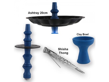 Z-B004 Zinc Alloy Hookah, 68cm Complete Set Hookah