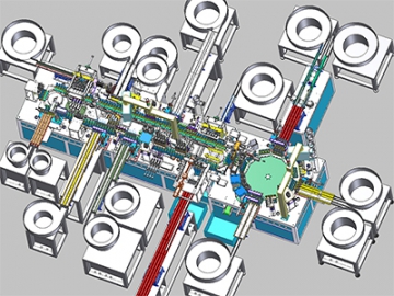 Sprayer Trigger Assembly Line