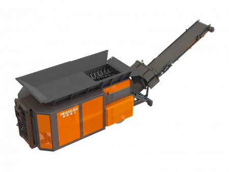 Mobile Double-Shaft Shredder