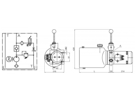 Single-Acting Hydraulic Power Unit