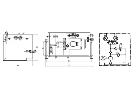 Integrated Hydraulic Power Unit