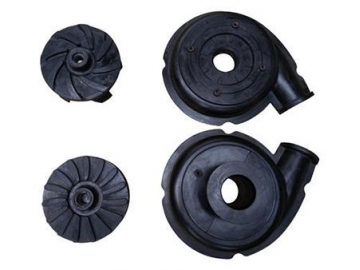 Slurry pump Rubber Flow Parts