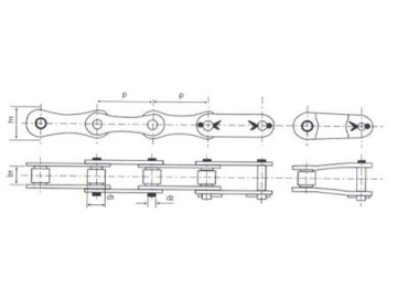 Double Pitch Roller Chain