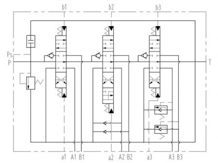 TDV20  Sectional Multi-Way Valve