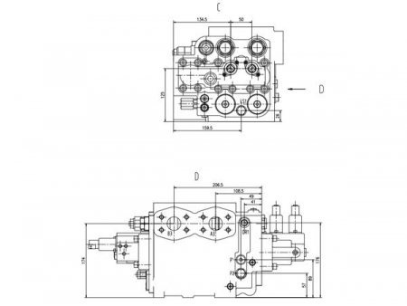 EG40  Electro-Hydraulic Proportional Flow Control Valve