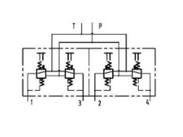 4TH08  Hydraulic Pilot Control Valve