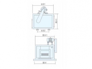 HTFC Square ​Inline Duct Blower