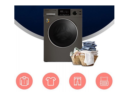 Heavy Duty Front-Load Washing Machine with Dryer, 9KG