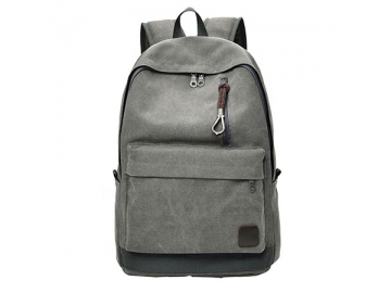 CBB4695-1 Canvas Leisure Backpack, 12.6