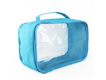 CBB4305-1 PVC Transparent Toiletry Bag, Waterproof Clear Makeup Bags