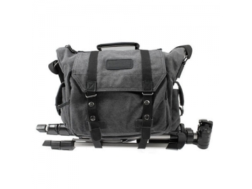 CBB1696-1 Canvas Leather Camera Shoulder Bag, 8