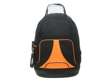 BG50711 Electrician Tool Backpack, 37.5*18.5*50.5 cm Multifunctional Tool Bag With Rubber Base