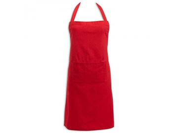CBB5868-1 Red Cotton Kitchen Apron