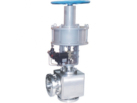 Slurry Letdown And Vent Angle Control Valves  Video