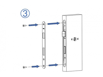 MG1811 Push Pull Mortise Lock