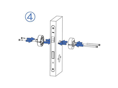 MG1813 Push Pull Mortise Lock