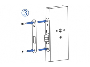 MG3811 Push Pull Mortise Lock