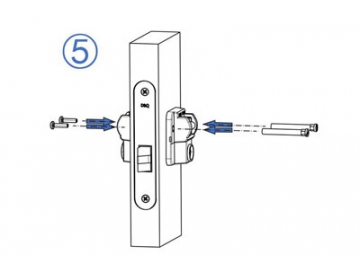 MG3811 Push Pull Mortise Lock