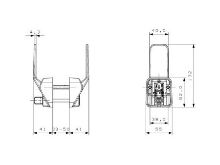 MG3814 Push Pull Mortise Lock