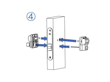 MG3814 Push Pull Mortise Lock