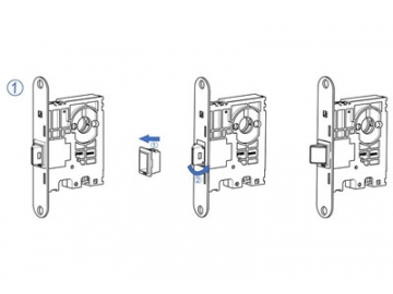 MG4811 Push Pull Mortise Lock