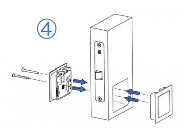 MG4811 Push Pull Mortise Lock