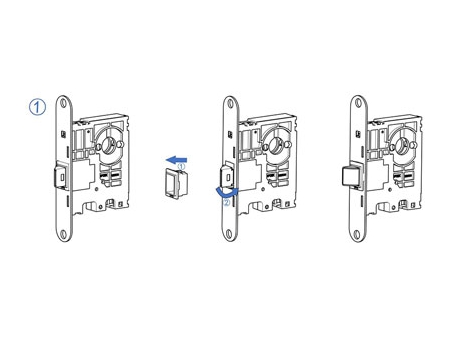 MG4812 Push Pull Mortise Lock