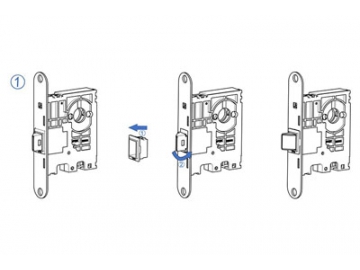 MG4813 Push Pull Mortise Lock