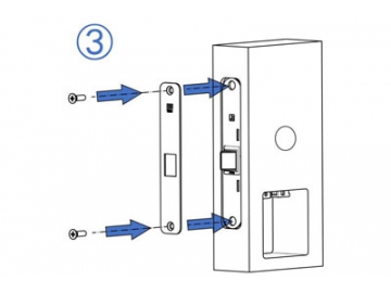 MG4813 Push Pull Mortise Lock