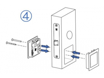 MG4813 Push Pull Mortise Lock