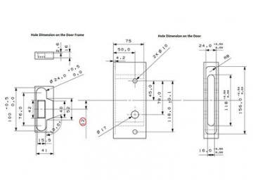 MPD1611 Mortise Lever Lock