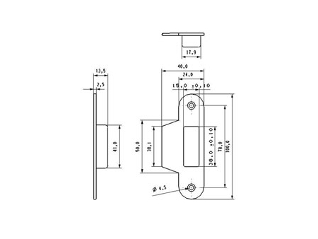 MPD1612 Mortise Lever Lock