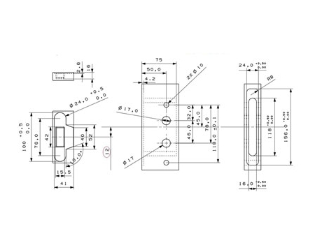 MPD1612 Mortise Lever Lock