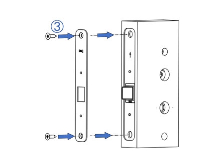 MPD1612 Mortise Lever Lock