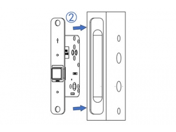 MPD1613 Mortise Lever Lock