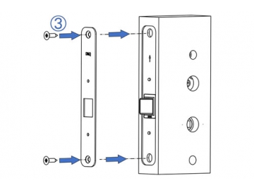 MPD1613 Mortise Lever Lock