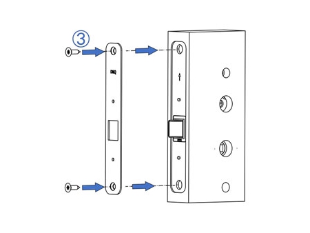 MPD1614 Mortise Lever Lock