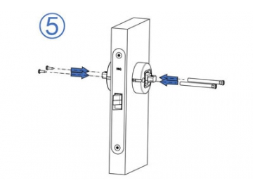 MG2811 Push Pull Mortise Lock