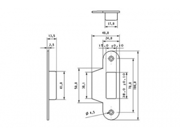 MPF1611 Door Handle Lock