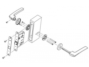 MPF1611 Door Handle Lock