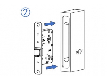 MPF1611 Door Handle Lock