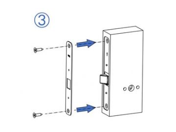 MPF1611 Door Handle Lock