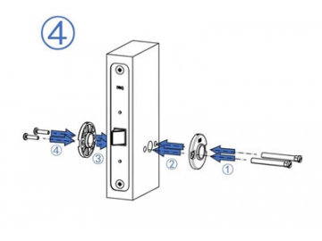 MPF1611 Door Handle Lock