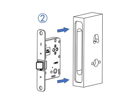 MPF1612 Door Handle Lock